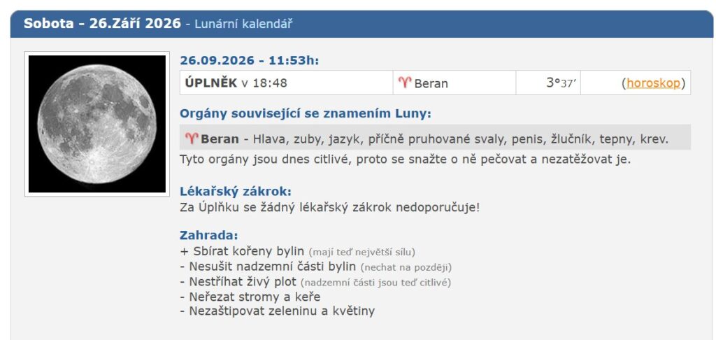 úplněk v beranu